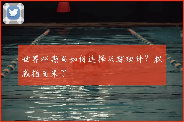 世界杯期间如何选择买球软件？权威指南来了