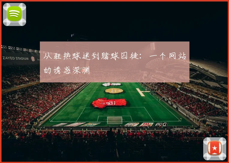 从狂热球迷到赌球囚徒：一个网站的诱惑深渊